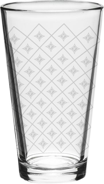 Furman University 16 oz. Mixing Glass