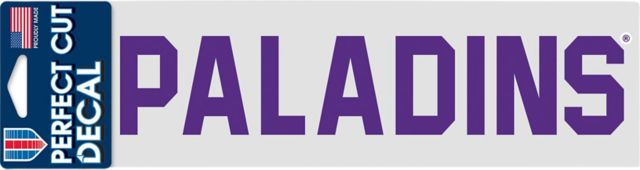 Furman University 3'' x 10'' Perfect Cut Decal